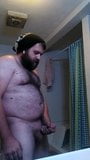 I'm so horny!!! Vocal cum hairy bear. Fat snapshot 5