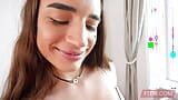 French Student Candie Luciani Offers Anal Creampie To Use Gym - POV 60FPS snapshot 5