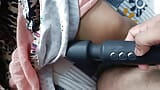 Mallu meia-irmã desfrutando vibrador na buceta com seu meio-irmão snapshot 5