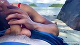 Sandy Beaches and Cute Babes Fucked In Public Nature snapshot 5