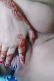 Tetas enormes, mehndi bhabhi invitándome a la víspera de año nuevo snapshot 9