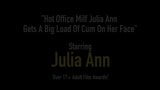 Hot Office Milf Julia Ann Gets A Big Load Of Cum On Her Face snapshot 1