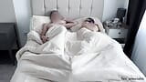 Step Mom And Son Share a Bed in AirBNB snapshot 4