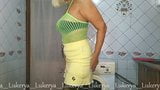 Mature minx, washing machine and striptease snapshot 2