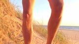 Boy wanks in The dunes of the beach snapshot 9