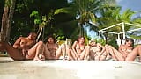 group dance and group masturbation of beautiful latinas GGmansion snapshot 3