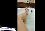 Lustful bathtub for stepsister with great feet and boobs snapshot 1