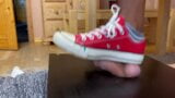 Aplastamiento de bolas con mandriles converse rojos snapshot 6