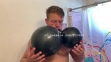 Balloon Fetish - Aiden Blowing Balloons Part4 Video1 snapshot 1