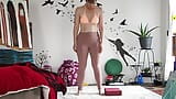 Celana yoga, cameltoe, latihan bikini top snapshot 16