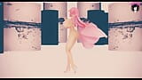 Huge Tits Cat Girl Dancing (3D HENTAI) snapshot 2