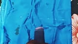 Satin handjob - Cum on saree - satin silky pink suit rub on dick head (87) snapshot 1