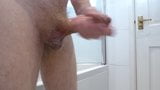 Another oiled and ringed wank. snapshot 1