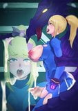 Ridley baise Samus Aran. l'animation. metroid snapshot 10