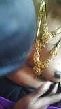 Tamil couple boobs sucking in erotic snapshot 15