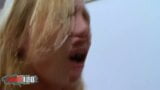 French skinny blonde babe Lady Margaux fucking like a beast with spanish actor Jorge Fernandez snapshot 17