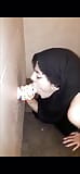 Arab deepthroating gets milk in her mouth snapshot 1