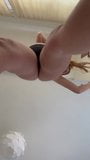 Solo insagram girl thong striptease foot fetish snapshot 9