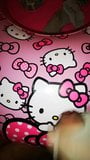 Kembung gonfiabile hello kitty bot canopy vinyl pvc snapshot 19