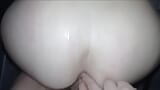 Baise par derrière et creampie dans sa chatte chauve snapshot 9