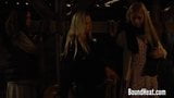 Innocent Blonde Slave Inspected On Her Arrival snapshot 1