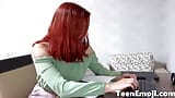 Solo redheaded office teen slut snapshot 1
