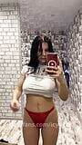 19yo huge natural boobs recoil TikTok dance snapshot 8