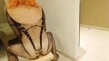 Fishnet cd riding dildo snapshot 2