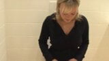 Beautiful Blonde Takes MASSIVE Piss snapshot 2