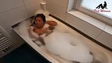 I surprise my stepdaughter with golden shower while she is bathing snapshot 3