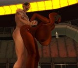 Fucking huge breasted orange Twi'lek in the club 1 snapshot 1