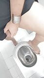 JoanaLoveTs masturbating in a public toilet snapshot 5