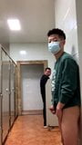 Asian horny in the bathroom snapshot 4