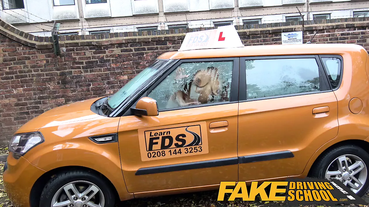 Free watch & Download Fake Driving School Redhead Ella Hughes eats instructors cum