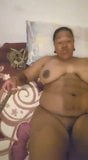 Ebony African Sugar Mum Showing Her Bits snapshot 8