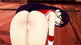 Sailor Mars Footjob - 3D Ashikoki Hentai snapshot 13