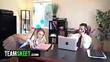 Concept : Brat Tamer by TeamSkeet Labs avec Riley Star, Crystal Rush et Donnie Rock snapshot 9