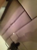 Mijn gapende poesje neuken in de kleedkamer van Selfridges snapshot 3