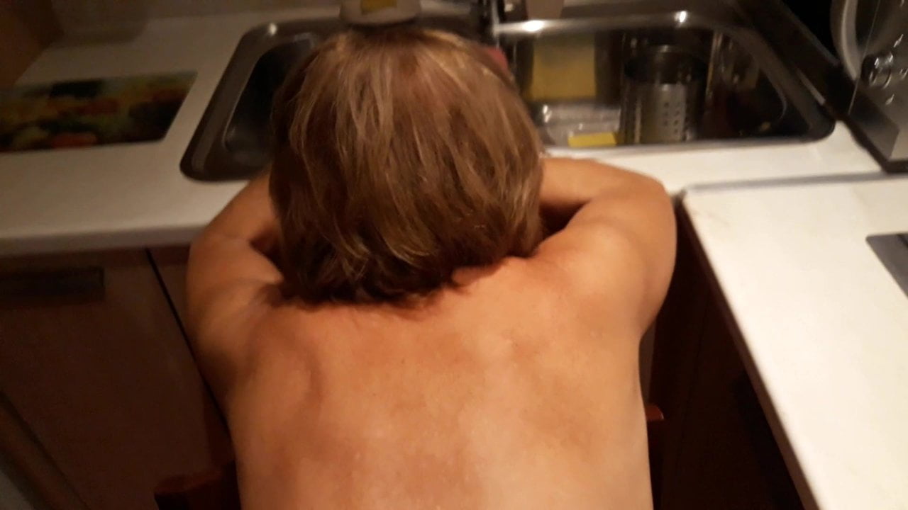 Free watch & Download doggy with my 68 year old girlfriend in kitchen