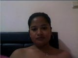 Filipina excitată Skype snapshot 3