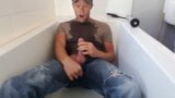 Pissing in a penis pump snapshot 16