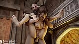 Freya fickte volle Nelson in den arsch von Kratos From God of war snapshot 10