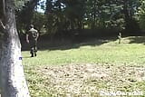 Junior military officer asslicked and fucked bareback at the bootcamp snapshot 1