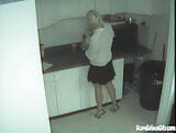 Office slut is fucked in the staff room snapshot 2