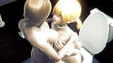 Yaoi femboy - futanari scopa nel bagno pubblico - completo snapshot 11