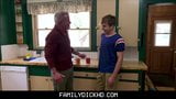 Hot Athletic Body Twink Grandson Sex With Hunk Grandpa snapshot 3