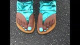 MILF Shontoniase Blue Toenails snapshot 1