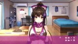 【R18版女忍者エロゲーNinNinDays動画4】脱衣所ですみれちゃんの裸、ムチムチ爆乳ボディを目撃しちゃうエロハプニング発生！(ニンニンデイズ実況プレイ) snapshot 2