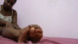 Footjob done by Black Woman snapshot 17