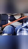 Hubby films hotwife fucking bull in backseat snapshot 2